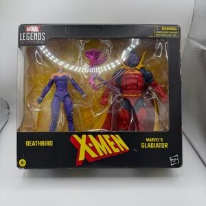 Marvel Legends Series X-Men Deathbird and Marvel’s Gladiator